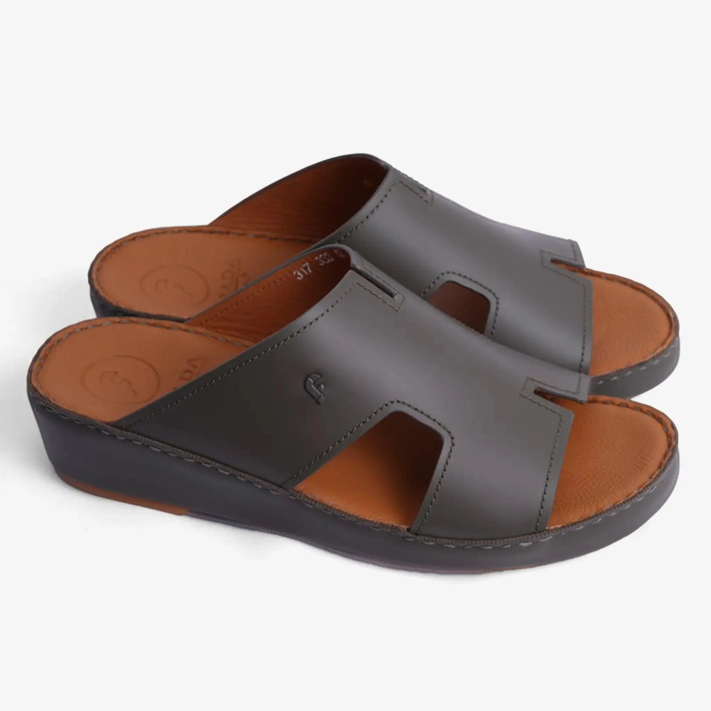 FARADA MENS DAVINCI BANI ARABIC SANDALS OLIVE