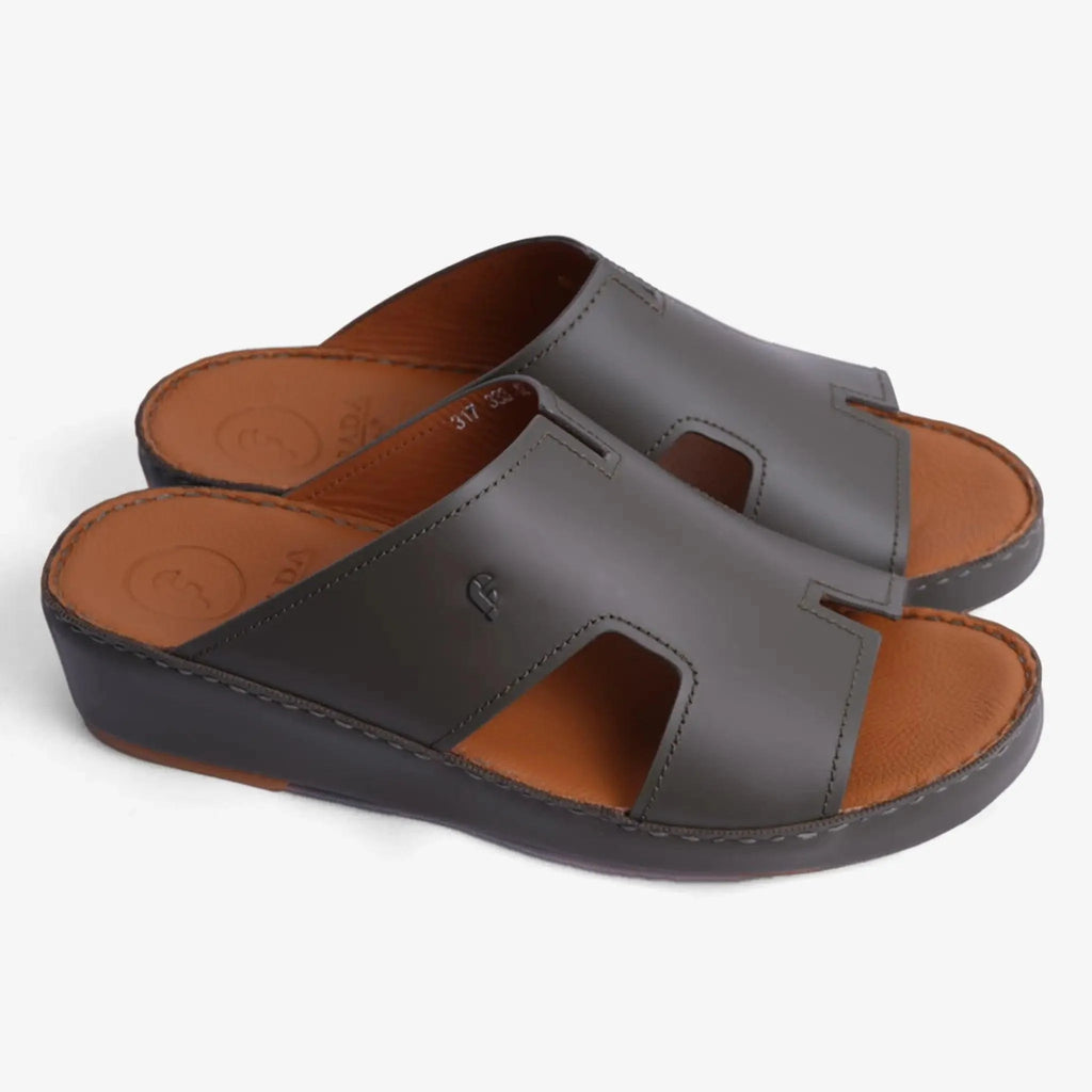 FARADA MENS DAVINCI BANI ARABIC SANDALS OLIVE