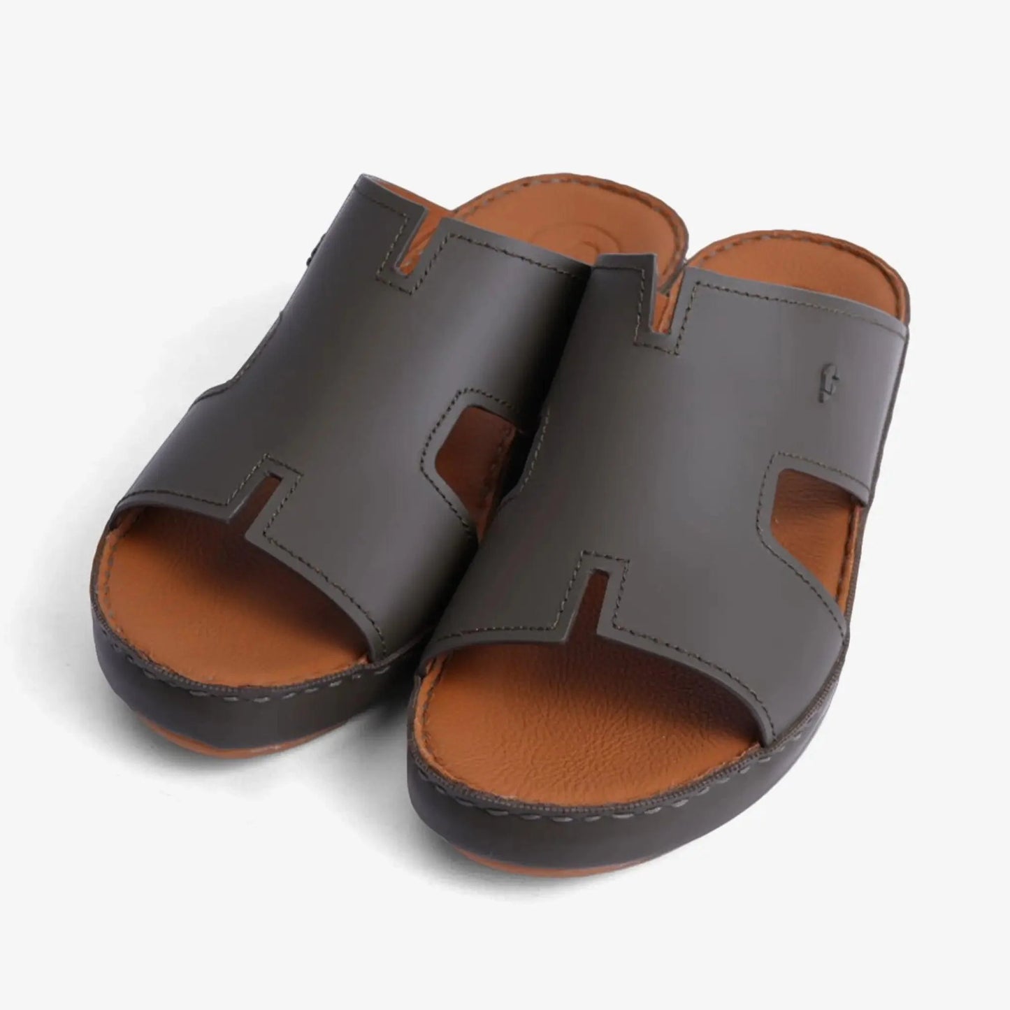 FARADA MENS DAVINCI BANI ARABIC SANDALS OLIVE