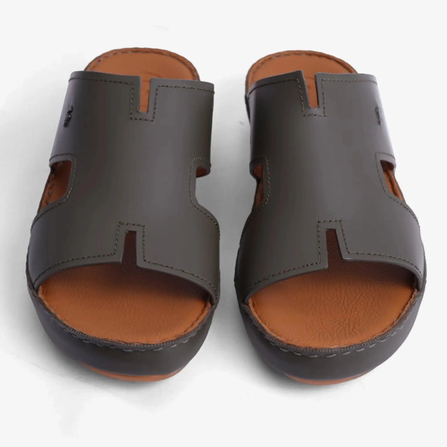 FARADA MENS DAVINCI BANI ARABIC SANDALS OLIVE