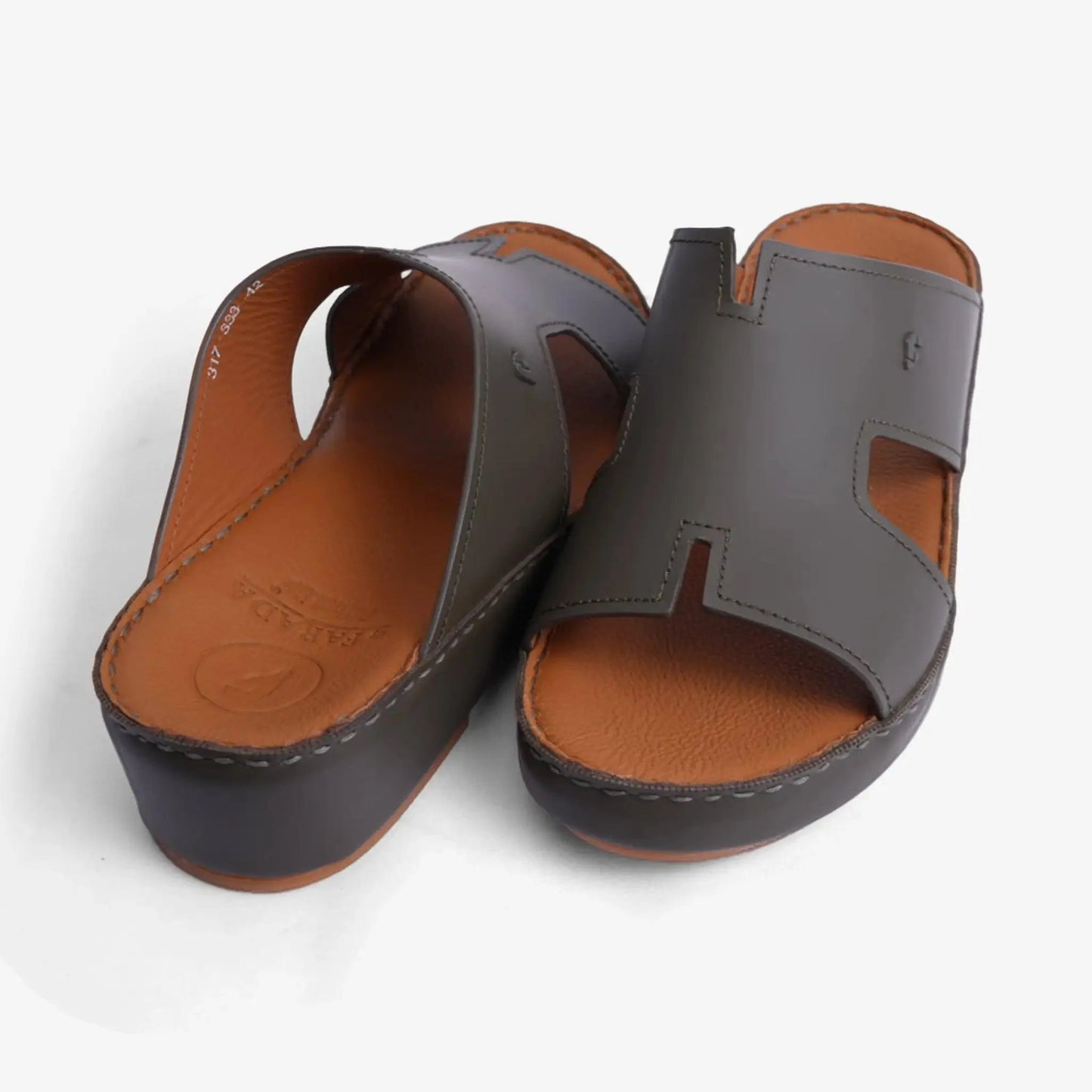 FARADA MENS DAVINCI BANI ARABIC SANDALS OLIVE
