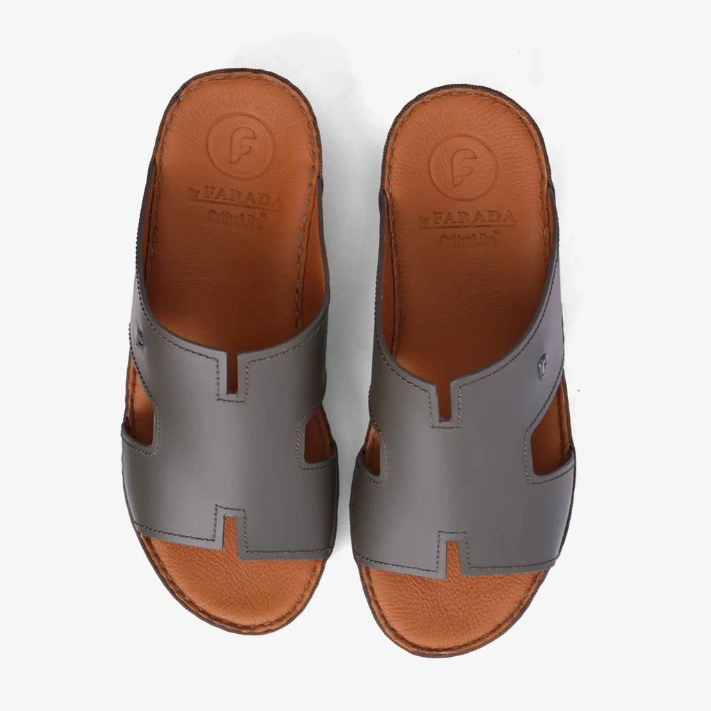 FARADA MENS DAVINCI BANI ARABIC SANDALS OLIVE