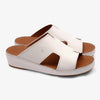 FARADA MENS DAVINCI BANI ARABIC SANDALS WHITE