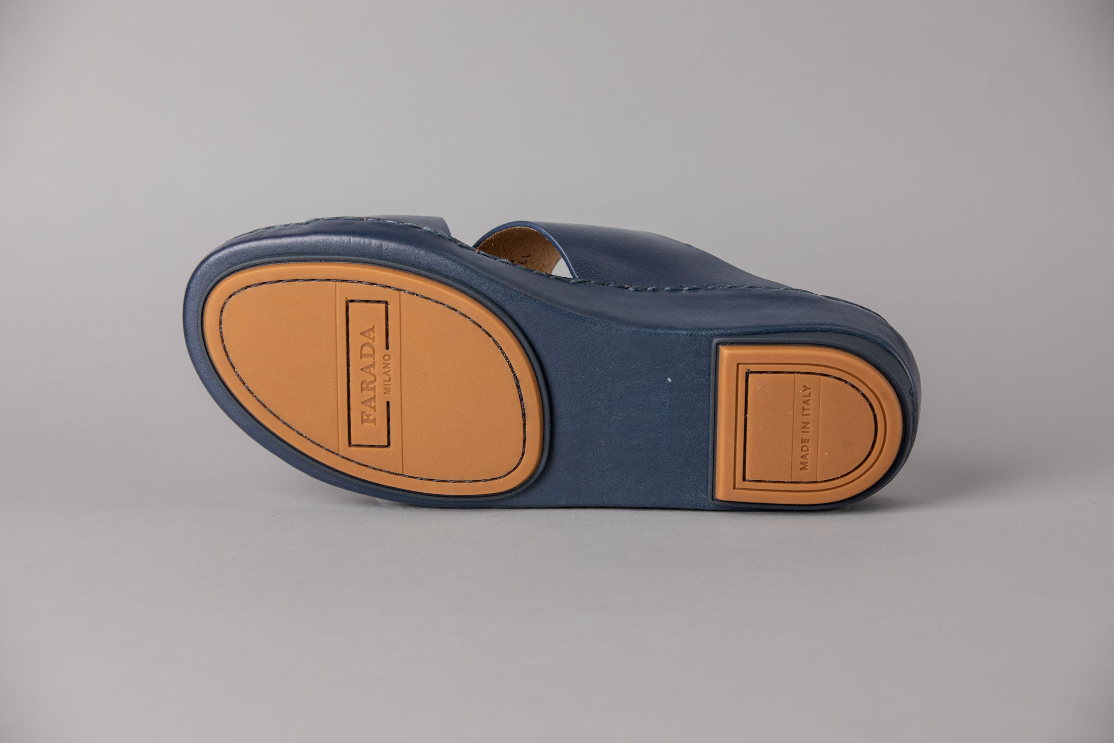 Farada Milano Arabic Sandal Classico Navy (493NC)