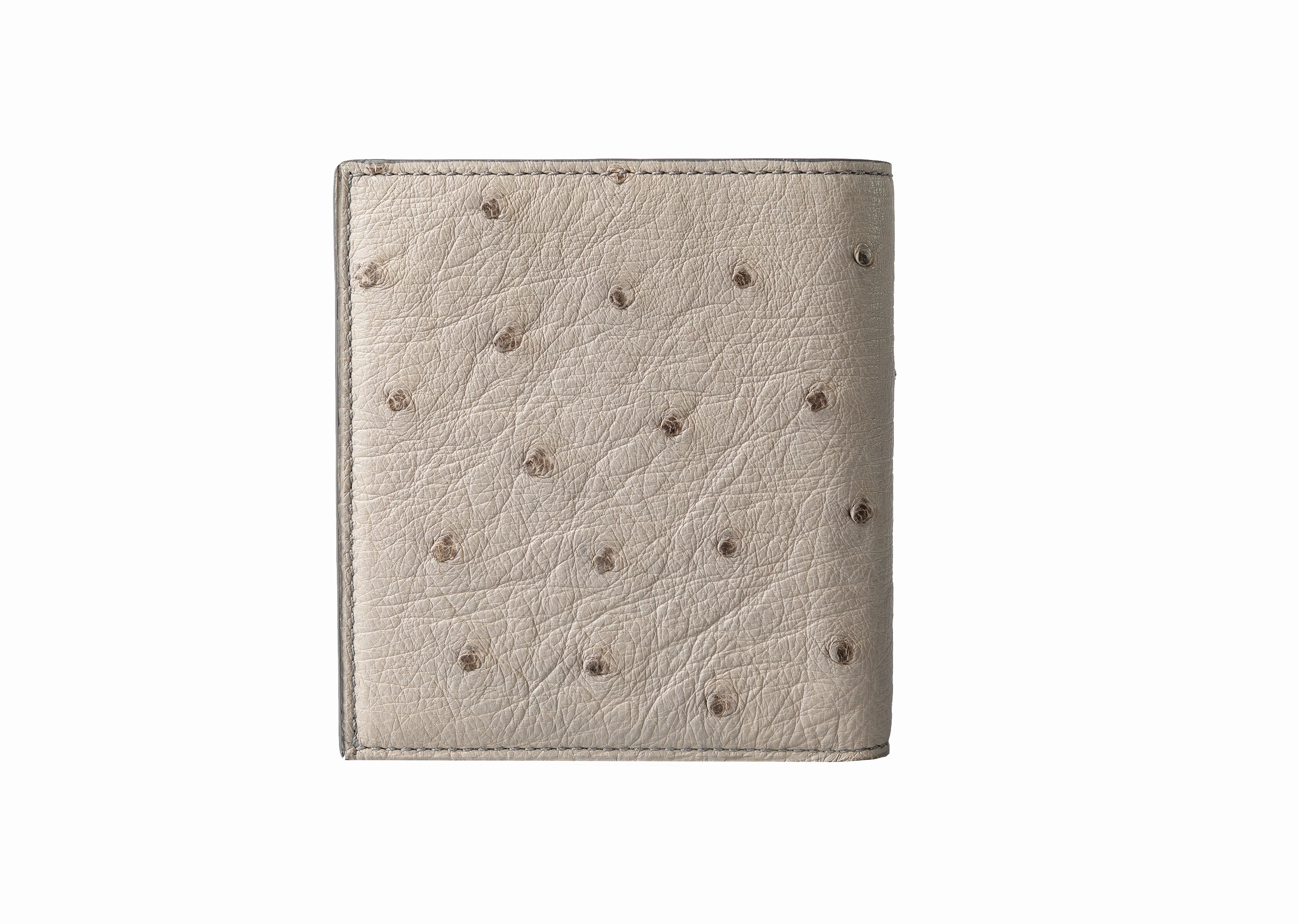 Light Grey Ostrich Wallet (510OS)