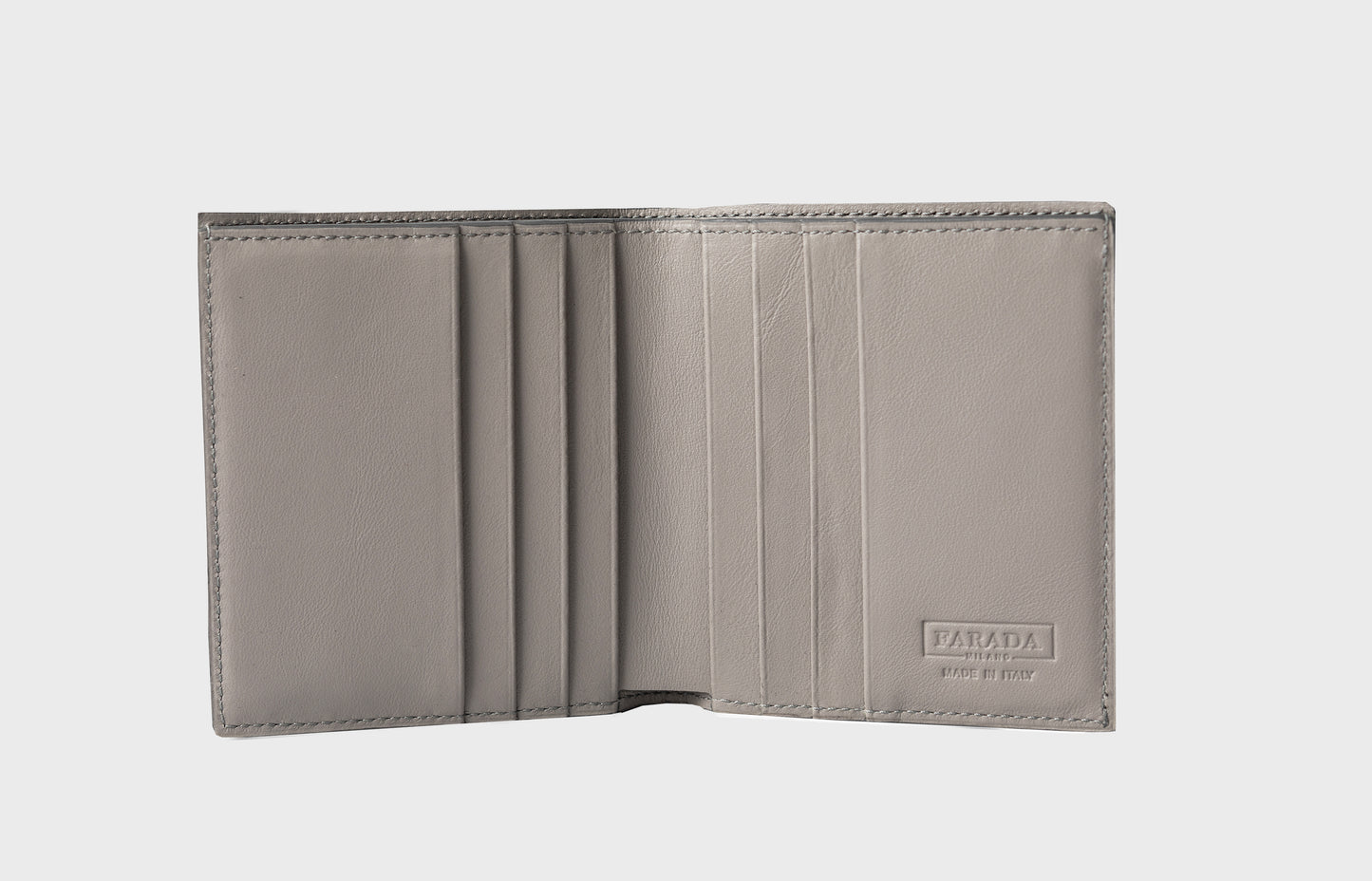 Light Grey Ostrich Wallet (510OS)