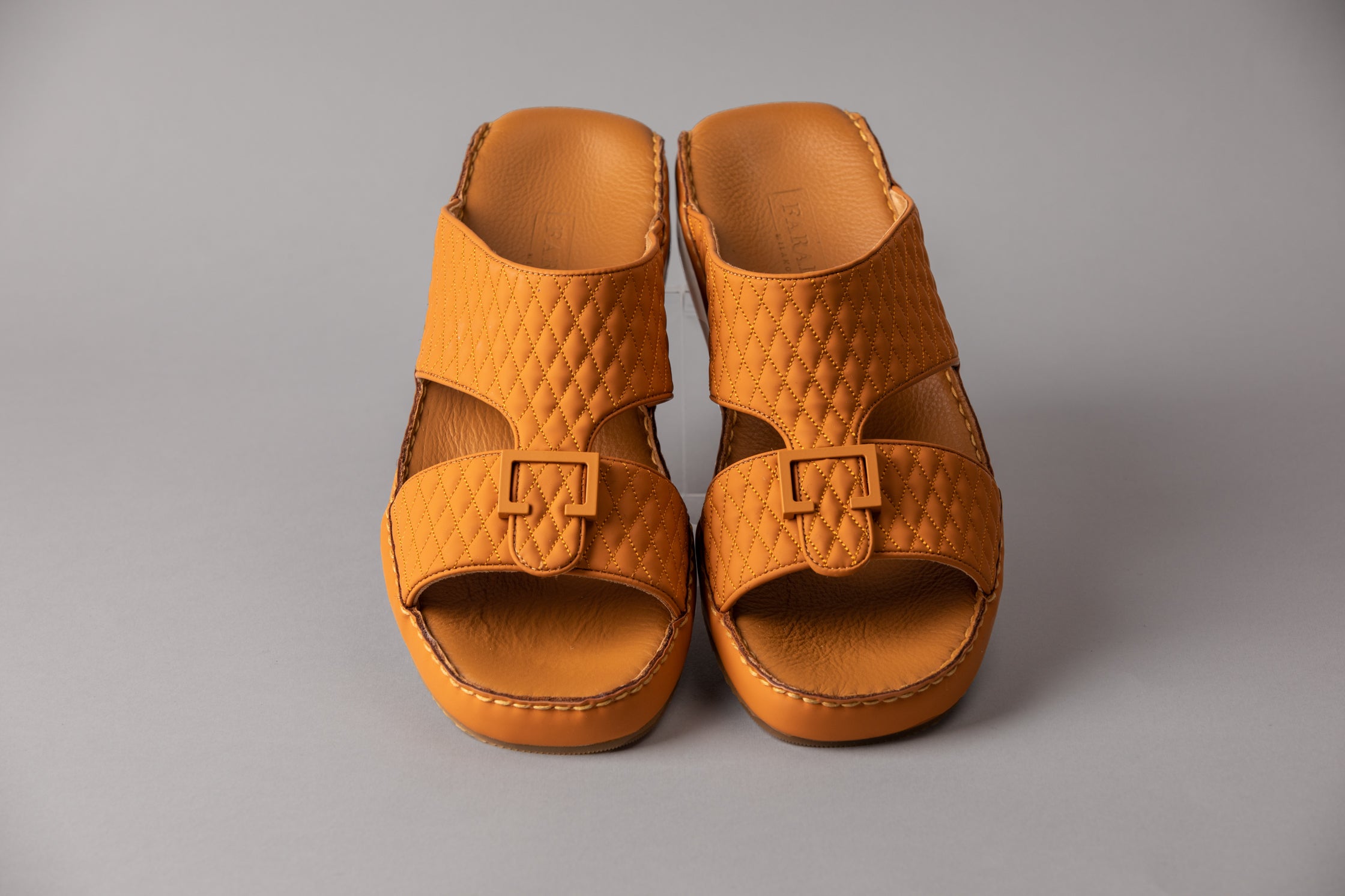 Nicolo Matte Tan Diamond Arabic Sandal (5051)