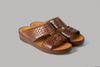 Python Brown Arabic Sandal (4061PY)